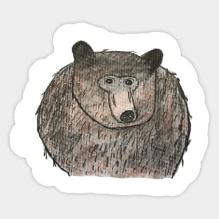 The Friendliest Bear Sticker